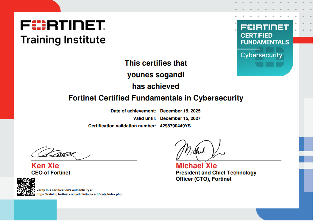Fortinet cyber