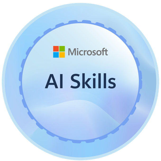 Microsoft AI Badge